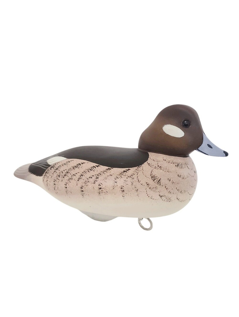 John Meredith Bufflehead Hen Wood Carved Duck Decoy Signed Dated Worton MD 2003